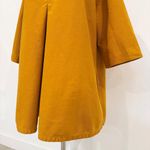 COS A-Line Pleated Blouse Top in Orange Lagenlook Relaxed Minimalist Office Work Photo 3