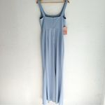 BHLDN  Adena Maxi Square Neck Dress Dusty Blue Sz 6 NWT Photo 5