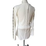 Dylan NWT,  Long Sleeve Thermal Tunic Tee with Beaded sleeve accent, Sz M Photo 4
