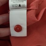 Sundry  Coral Cotton Button-Up NWT Photo 10