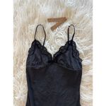 SKIMS  Fits Everybody Lace Triangle Onesie Onyx Size Medium Photo 5