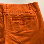 NY & Co. 7th Avenue Design Studio Orange Women's Chino Shorts Size 2 Photo 2