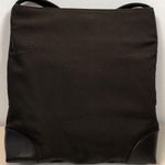 Esprit Dark Brown  Nylon/Faux Leather Trim Crossbody Purse Bag Photo 1
