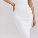 House Of CB  NOLI WHITE‎ STRETCH KNIT MAXI DRESS - NWOT size XS Photo 0