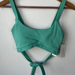 l*space L Beau Sports Bra Active Tie Back Mint Green Athletic‎ Top Size S Photo 0