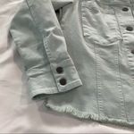 Nic+Zoe Nic +‎ Zoe Super Stretch Denim Jacket with Raw Hem Size Small Photo 4