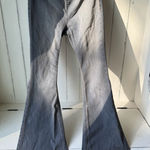 Free People  Penny Pull-On Flare Jeans Gray/Blueish Wash  Photo 0