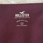 Hollister Maroon  Long Sleeve Bodysuit Photo 3