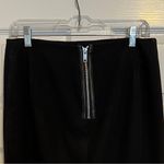 DKNYC Black skirt exposed gold back zipper 2 Photo 7
