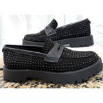 Sam & Libby  Ravena Glitter Loafers, Lug Souls, Wo’s Sz 8 Photo 3