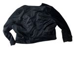 Coffeeshop black velvet moto jacket Size 3X Photo 1