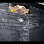Harley Davidson Harley-Davidson Black High Rise Jeans Classic Style Size 8 Photo 2