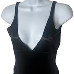 Maidenform NWOT  Black Shapewear Open Bust Body Shaper Anti-Static Sexy L Photo 2