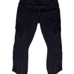 Athleta Black Aura Sonar Capri Leggings Photo 3