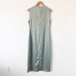 Camila Coelho  Pleated Sleeveless Midi Dress in Mint Green Photo 7
