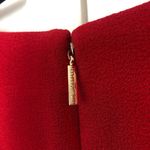 Karl Lagerfeld Red  Paris 3/4 Flutter Sleeve Sheath Dress Size 4 Photo 5