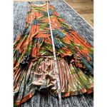 Soft Surroundings  NWT Sleeveless Tropical Floral FABIANA Hi-Low Maxi Dress size Photo 5