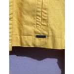 Roxy  Yellow 100% Cotton Double Breasted Jacket L Photo 3