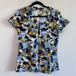 Los Angeles Rose Women’s Medical Scrub Top Brown Photo 0