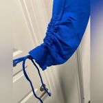 Ann Taylor New  Royal Blue Shirt Ruched Photo 1