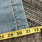 7 For All Mankind Dojo Wide Leg Flare Jeans Light Wash Denim Photo 12