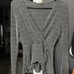 Womens Dressy Top Black Size M Photo 0