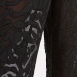 NWT Night night Jonathan Simkhai sheer panel drawstring pants black sz M Size M Photo 8