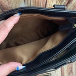 Jose Hess Leather Black Handbag Satchel Purse The Danbury Mint Crossbody Photo 6