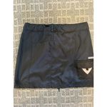 Merrell  Selectwick Mini Skirt Womens‎  Size 8 Black Cargo Stretch Photo 2
