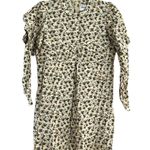 Zadig & Voltaire  Runaway Floral Yellow Piping Short Summer Mini Dress M Photo 2