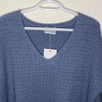 Ryllace Merino blend V neck open knit sweater size 1X Photo 2