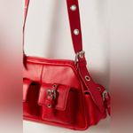 Free People  Leather Buckle Shoulder Bag NWT Photo 3