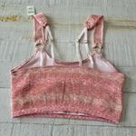 Aerie Seamless Ring Longline Bralette NWT size Medium in Beach Peach Spacedye Photo 14