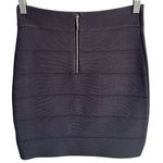 Bebe  Slate Gray Bandage Bodycon Mini Skirt Indie Sleaze Y2K Going Out Size Small Photo 1