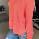 Lucky Brand  Pink Long Sleeve Sweater Small Photo 0