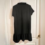 FINAL PRICE Madison Button Up Shirt Dress Black Size L Photo 4