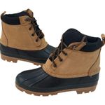 Lands' End Lands’ End Duck Boots Women’s Size 6 Ankle Rain Waterproof Snow Winter Lace Up Photo 7