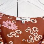 Madewell  Novel Tie-Front Top in Hillside Daisies Photo 3