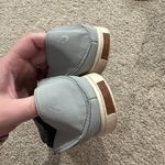 Olukai  Pehuea Slip On Shoes Loafers Women’s Size 7 Drop In Heel Gray Easy On Off Photo 3