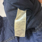 Free People  Navy Blue Market Place Boho Tee Tank Top Photo 9