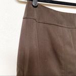 Carlisle  100% Wool Brown Pleated Skirt Size 4 Photo 2
