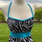 Guess  Zebra Halter Mini Dress Photo 7