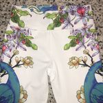 🆕 Witkey Stirrup Floral Yoga Pants White Size M Photo 3