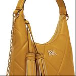 Anne Klein  Ochre Emerson Faux Leather Quilted Satchelcrossbody Bag Photo 2