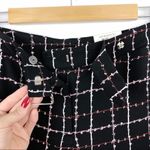 Alfani  Art Blossom Checkered Culotte Pants Size 4P Photo 5