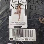 PINK - Victoria's Secret VS/Pink Thermal Long-Sleep Shirt & Leggings Pajama Set - Pure Black - W/Size XS Photo 3