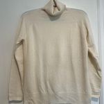 J. McLaughlin  Women’s Sz: S Ivory Cashmere Turtleneck Sweater Fall Winter. Photo 0