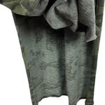 Sundry Camouflage Racerback Maxi Dress Slits Green Sz O Casual Cotton Lightweigh Photo 7