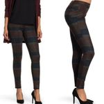 Sanctuary  Harvest Plaid Pull On Ponte Pants Size Small Photo 2