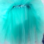 Aqua Green Lace Tutu Skirt Size Small Medium Photo 2